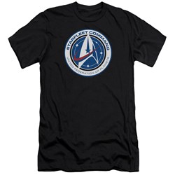 Star Trek Discovery - Mens Starfleet Command Premium Slim Fit T-Shirt