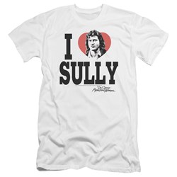 Dr.Quinn - Mens I Heart Sully Premium Slim Fit T-Shirt