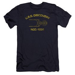 Star Trek Discovery - Mens Discovery Athletic Premium Slim Fit T-Shirt