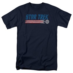 Star Trek - Mens Americana Enterprise T-Shirt