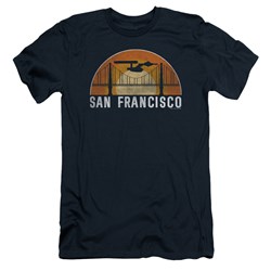 Star Trek - Mens San Francisco Trek Slim Fit T-Shirt