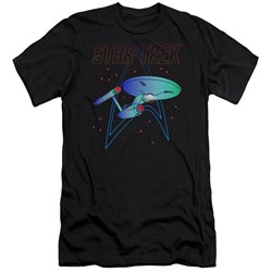 Star Trek - Mens Neon Trek Premium Slim Fit T-Shirt