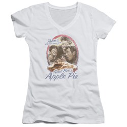 Andy Griffith - Juniors Apple Pie V-Neck T-Shirt