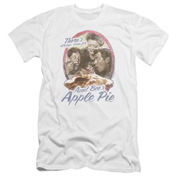 Andy Griffith - Mens Apple Pie Premium Slim Fit T-Shirt