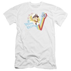 Love Boat - Mens Welcome Aboard Premium Slim Fit T-Shirt