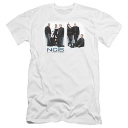 Ncis - Mens White Room Premium Slim Fit T-Shirt