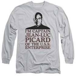 Star Trek - Mens Im Captain Long Sleeve T-Shirt