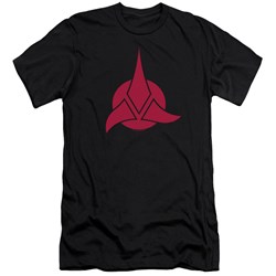 Star Trek - Mens Klingon Logo Premium Slim Fit T-Shirt