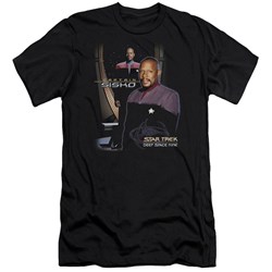 Star Trek - Mens Captain Sisko Premium Slim Fit T-Shirt