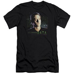 Star Trek - Mens Data Premium Slim Fit T-Shirt