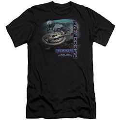 Star Trek - Mens Enterprise Nx 01 Premium Slim Fit T-Shirt