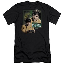 Star Trek - Mens Ensign Chekov Premium Slim Fit T-Shirt