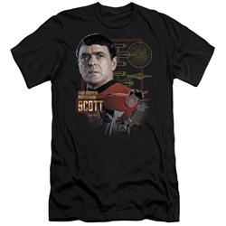 Star Trek - Mens Chief Engineer Scott Premium Slim Fit T-Shirt
