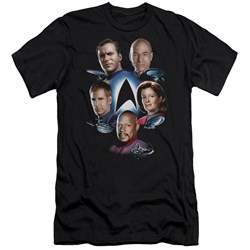 Star Trek - Mens Starfleets Finest Premium Slim Fit T-Shirt
