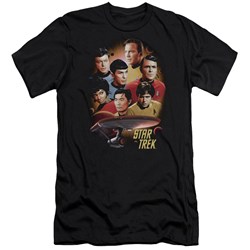 Star Trek - Mens Heart Of The Enterprise Premium Slim Fit T-Shirt