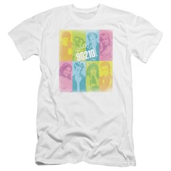 90210 - Mens Color Block Of Friends Premium Slim Fit T-Shirt
