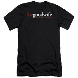 The Good Wife - Mens Logo Premium Slim Fit T-Shirt