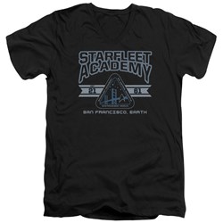 Star Trek - Mens Starfleet Academy Earth V-Neck T-Shirt