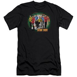 Star Trek - Mens Enterprises Finest Premium Slim Fit T-Shirt