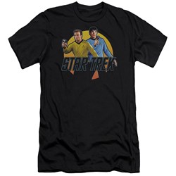 Star Trek - Mens Phasers Ready Premium Slim Fit T-Shirt