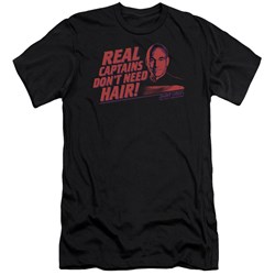 Star Trek - Mens Real Captain Premium Slim Fit T-Shirt