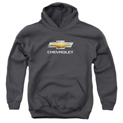 Chevrolet - Youth Chevy Bowtie Stacked Pullover Hoodie
