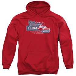 Chevrolet - Mens See The Usa Pullover Hoodie
