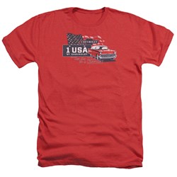 Chevrolet - Mens See The Usa Heather T-Shirt