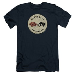 Chevrolet - Mens Old Vette Slim Fit T-Shirt