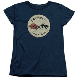 Chevrolet - Womens Old Vette T-Shirt