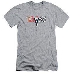 Chevrolet - Mens 2Nd Gen Vette Nose Emblem Slim Fit T-Shirt