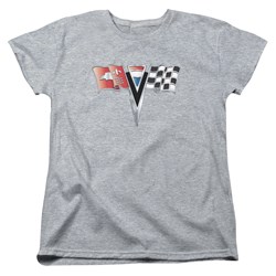Chevrolet - Womens 2Nd Gen Vette Nose Emblem T-Shirt