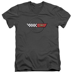 Chevrolet - Mens 4Th Gen Vette Logo V-Neck T-Shirt