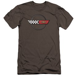 Chevrolet - Mens 4Th Gen Vette Logo Premium Slim Fit T-Shirt
