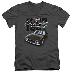 Chevrolet - Mens Classic Camaro V-Neck T-Shirt