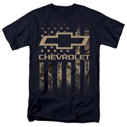Chevrolet - Mens Camo Flag T-Shirt