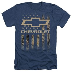 Chevrolet - Mens Camo Flag Heather T-Shirt