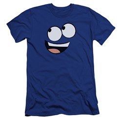 Fosters - Mens Blue Face Premium Slim Fit T-Shirt