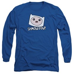 Adventure Time - Mens Shmowzow Long Sleeve T-Shirt