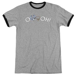 The Regular Show - Mens Ooooh Ringer T-Shirt