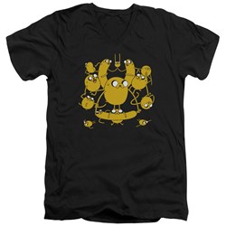 Adventure Time - Mens Jakes V-Neck T-Shirt