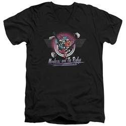 The Regular Show - Mens Mordecai & The Rigbys V-Neck T-Shirt