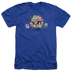 Adventure Time - Mens Glob Ball Heather T-Shirt