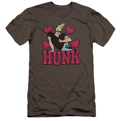 Johnny Bravo - Mens Hunk Premium Slim Fit T-Shirt