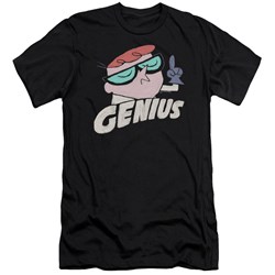 Dexters Laboratory - Mens Genius Premium Slim Fit T-Shirt