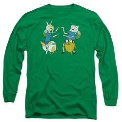 Adventure Time - Mens Meet Up Long Sleeve T-Shirt