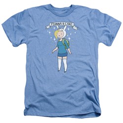 Adventure Time - Mens Fionna & Cake Heather T-Shirt