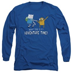 Adventure Time - Mens Fist Bump Long Sleeve T-Shirt