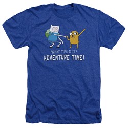 Adventure Time - Mens Fist Bump Heather T-Shirt