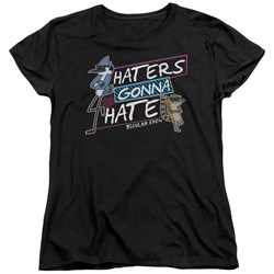 Regular Show - Womens Haters Gonna Hate T-Shirt